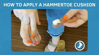 How to Use a Hammertoe Cushion [upl. by Adnovoj461]