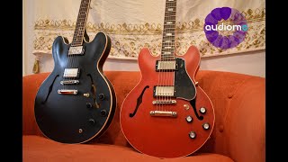 Comparing the Gibson ES335 and Gibson ES339 [upl. by Fineman]