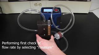 Personal Air Sampling Pump Calibration [upl. by Emmons]