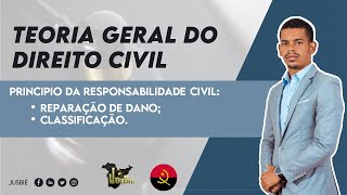 Princípio da Responsabilidade Civil  Teoria Geral do Direito Civil  Aula 04 [upl. by Arraet]