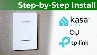 100 Install and Review of the Kasa Smart Dimmer Switch [upl. by Stevenson591]