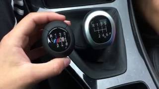 How to replace BMW shift knob e90 [upl. by Gracye25]