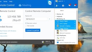 TeamViewer 11  MultiSelect [upl. by Aihtniroc]