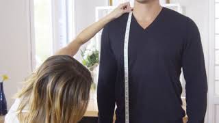 Measure Yourself for a Coat  How to Measure Coat Length [upl. by Nnelg]