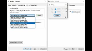 Bilgisayar Ses Ayarları Detaylı AnlatımDenetim Masası Ayar Menüleri 3 [upl. by Chivers]