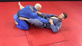 Scissor Sweep White Belt Triangle Choke Setup [upl. by Raines]