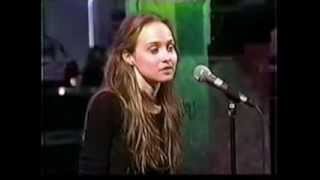 Fiona Apple  April 1997  Criminal live Interview [upl. by Atiuqehc]