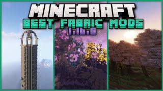 Top 30 Most Popular Fabric Mods for Minecraft 1165 [upl. by Eittik]