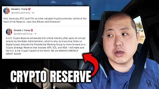 Crypto Reserve Announced [upl. by Ddahc972]