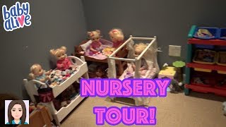 Updated Baby Alive Nursery Tour New Nursery [upl. by Geier]