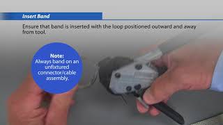 Glenair BandMaster ATS® Hand Banding Tools Overview and Procedure [upl. by Eirrok389]