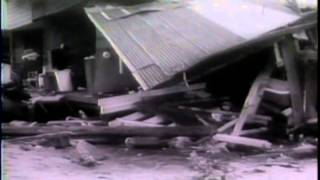 Tsunami newsreel Hilo Hawaii April 1 1946 [upl. by Tingey647]