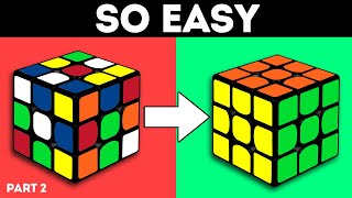 How to solve a Rubik’s cube  The Easiest tutorial  Part 2 [upl. by Tome]