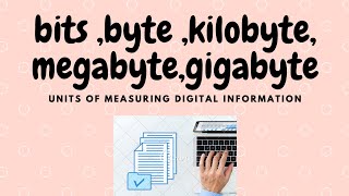 A simplified way to understand bits bytes kilobytes and other data measuring units [upl. by Nicolau]