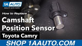 How to Replace Camshaft Position Sensor 0209 Toyota Camry [upl. by Yaf794]