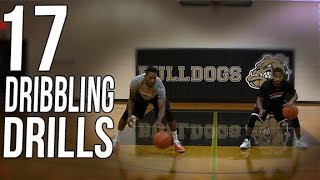 17 Stationary Dribbling Drills for Basketball  Youth to Pros [upl. by Bui304]