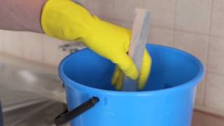 How to paint old kitchen tiles  Tikkurila [upl. by Annaynek]