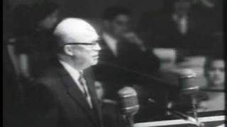 President Dwight D Eisenhower quotAtoms for Peacequot [upl. by Magna]