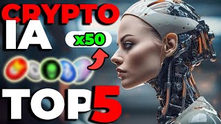 Las TOP 5 mejores CRIPTOMONEDAS de Inteligencia Artificial 2025 [upl. by Watson44]