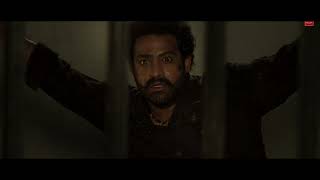 RRR  Tiger Fight Scene  Jr NTR Entry  Netflix [upl. by Kilar909]