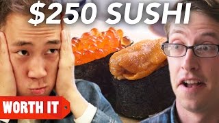 3 Sushi Vs 250 Sushi [upl. by Nosrej]