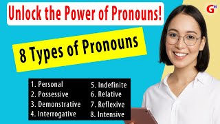 8 Types of Pronouns With Examples [upl. by Liborio]