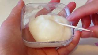 DIY Shampoo And Salt Slime [upl. by Garrik]