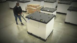 Motorized Pallet Jacks Safe Operation [upl. by Nunci]