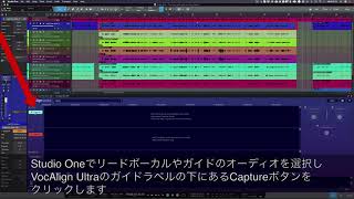 VocAlign Ultraの使用方法（Studio One入門編） [upl. by Rhody932]