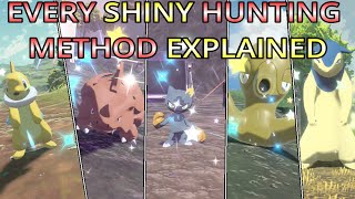 Explaining EVERY Shiny Hunting Method in Pokémon Legends Arceus [upl. by Tresa572]