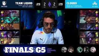 C9 vs TL  Game 5  Grand Finals LCS 2021 MidSeason Showdown  Cloud 9 vs Team Liquid G5 full game [upl. by Kire]