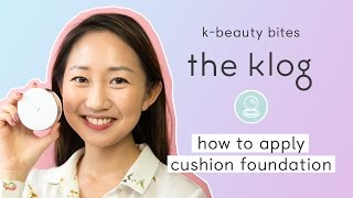 How to Apply Cushion Foundation [upl. by Aissela]