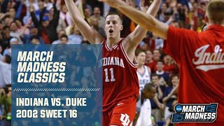 Indiana vs Duke 2002 Sweet 16  FULL GAME [upl. by Charmaine]