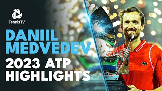 DANIIL MEDVEDEV 2023 ATP Highlight Reel [upl. by Fording]