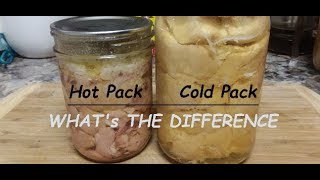 Cold Packed Raw amp Hot Packed Cooked Pressure Canned Chicken COMPARISON [upl. by Neffirg985]