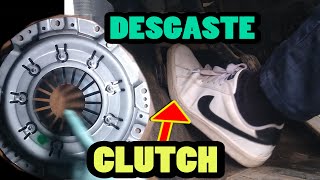 ¿Cómo detectar desgaste CLUTCH ruido al pisar o soltar embrague zumbido  perdida de fuerza [upl. by Latty877]