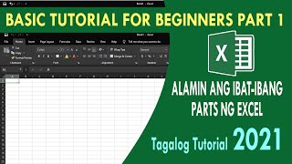 Microsoft Excel tutorial for beginners Tagalog 2021 [upl. by Jena]