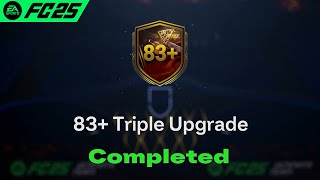 83 Triple Upgrade SBC Solution Completed  Cheapest Solution FC 25 [upl. by Astera]