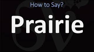 How to Pronounce Prairie CORRECTLY [upl. by Addiel]