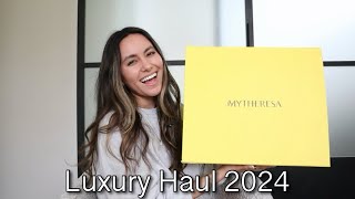 LUXURY HAUL 2024  MYTHERESA UNBOXING [upl. by Peddada]