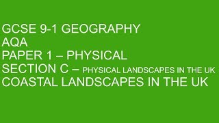 GCSE 91 Geography  Coasts  EVERYTHING you need [upl. by Mehala]