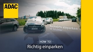 ADAC How To Auto richtig einparken  ADAC [upl. by Azaleah22]