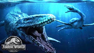 The Mosasaurus Fight Scene In Jurassic World Dominion  Why It Works [upl. by Ahsemac210]