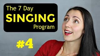 VOCAL STRENGTH Day 4  Weekly SINGING EXERCISE Program [upl. by Piegari]