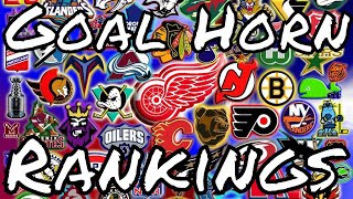 NHL Goal Horn Rankings 2020 [upl. by Lamond276]