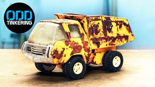 1970s Tonka Dump Truck  Toy Car Restoration [upl. by Dunlavy]