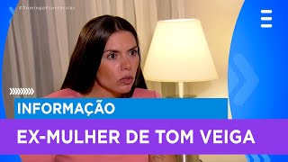 Roberto Cabrini entrevista em EXCLUSIVO Cybelle Hermínio exmulher de Tom Veiga [upl. by Sudhir]