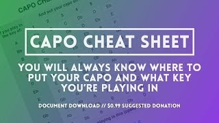 Capos The Capo Cheat Sheet [upl. by Bundy110]