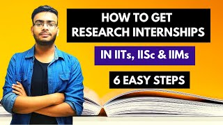 How to apply for Research Internships at IITs IISc and IIMs in 2021 6 Easy Steps [upl. by Green572]