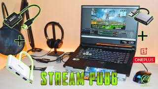 HDMI Capture Card PUBG Live Streaming  OBS Full Setup Guides  Oneplus 7T [upl. by Dewie690]